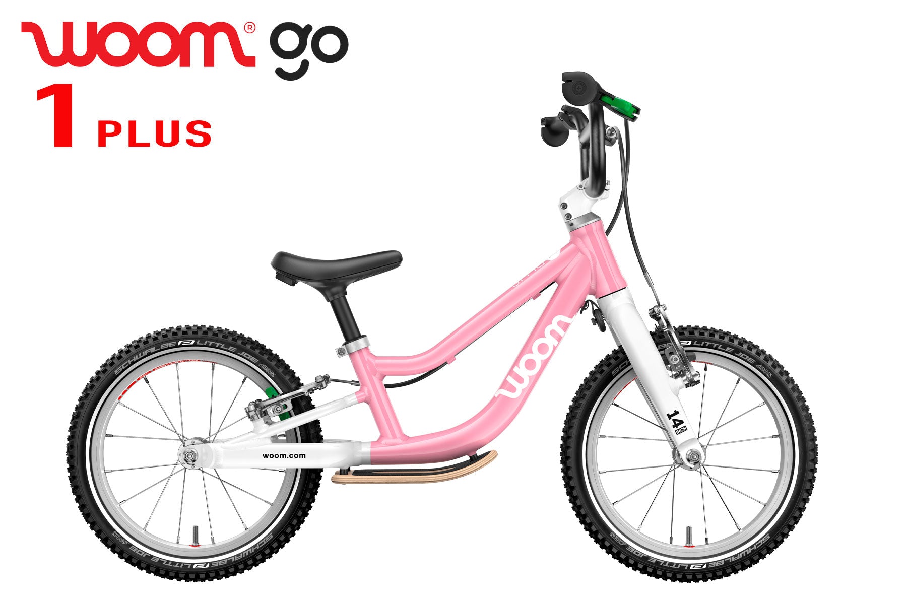 WOOM GO 1 Plus powder pink - Premium Bikeshop