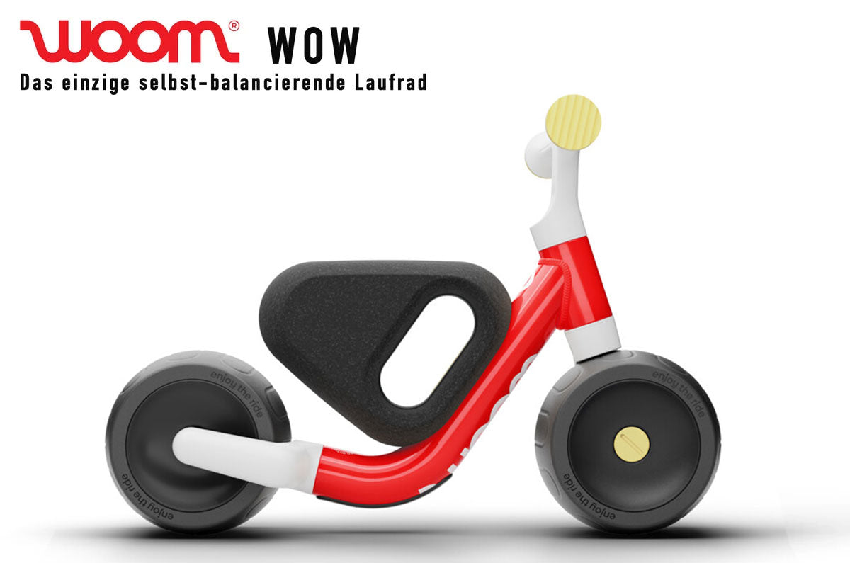 WOOM® WOW woom red Limited Edition mit Stapelstein®