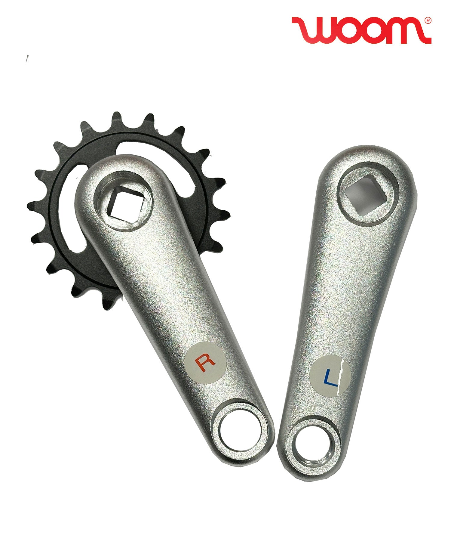 WOOM® Orginal Kurbel silber - Premium Bikeshop