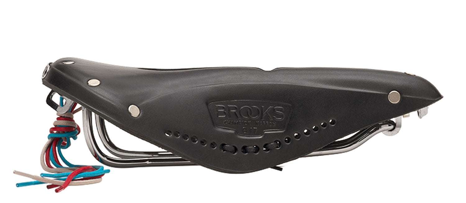 BROOKS Sattel B17 Narrow Carved Leder black