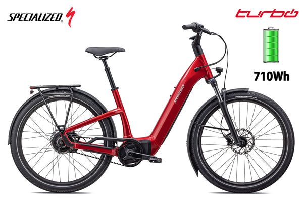 Specialized Turbo Como 4.0 IGH Red Tint / Silver Reflective - Premium Bikeshop