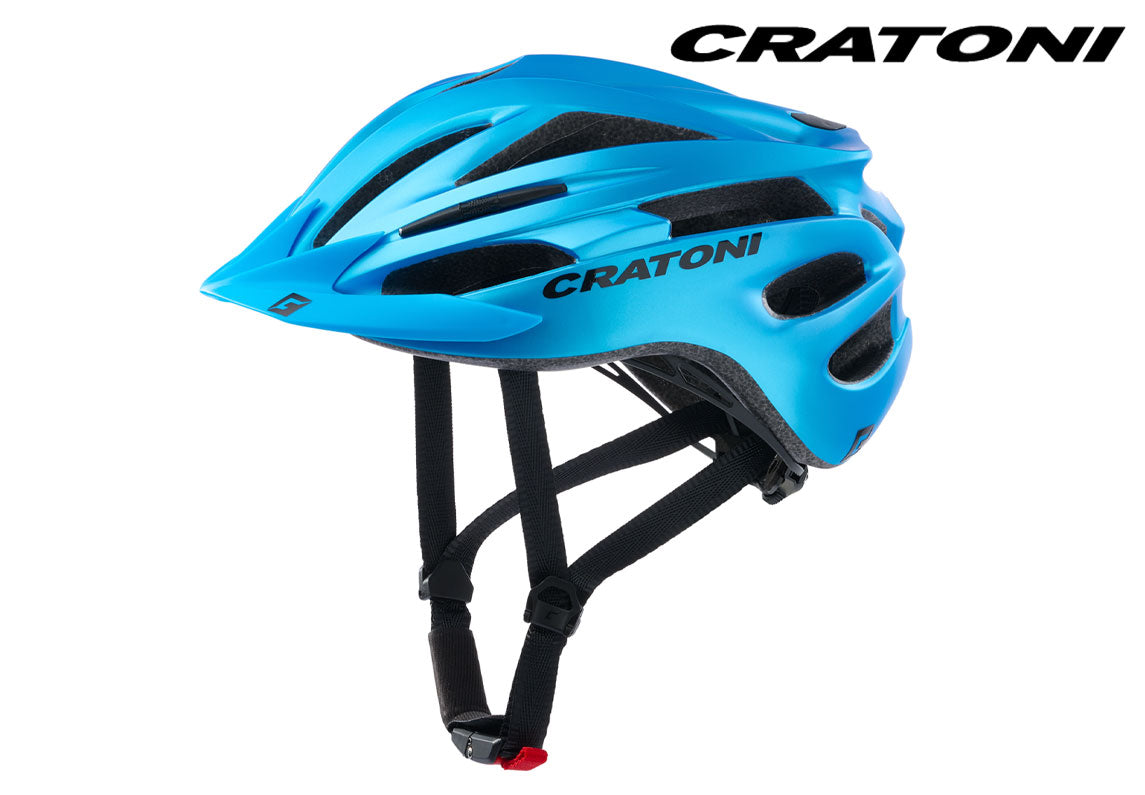 Cratoni Pacer Fahrradhelm blue-metallic-matt