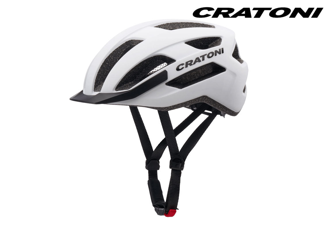 Cratoni Pacer 2.0 Fahrradhelm white matt - Premium Bikeshop