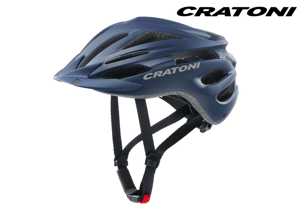 Cratoni Pacer Fahrradhelm dark blue matt