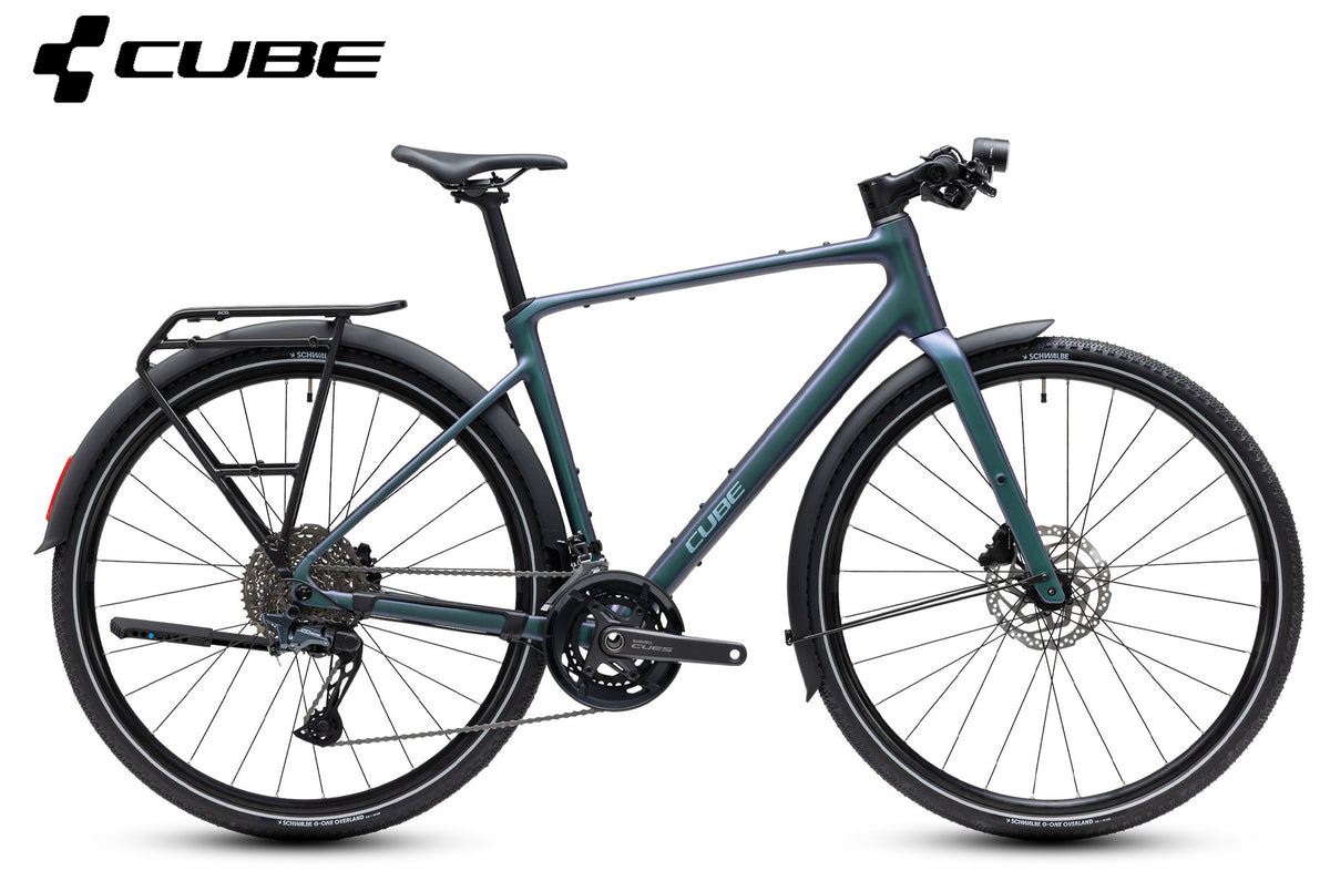 Cube Nulane Race FE smaragdgrey´n´prizm