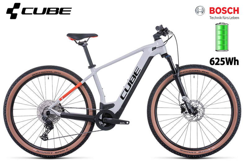 Cube Reaction Hybrid Pro 625 grey´n´red - Premium Bikeshop