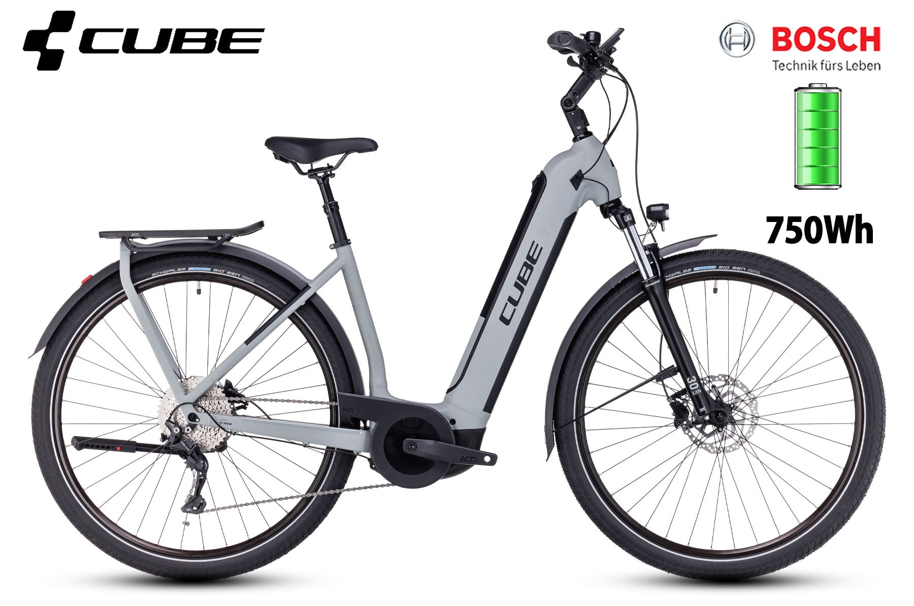 Cube Kathmandu Hybrid ONE 750 swampgrey´n´black - Premium Bikeshop