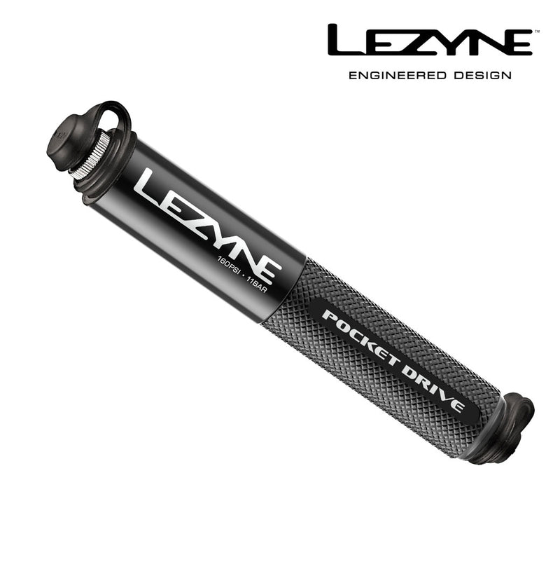 LEZYNE MINIPUMPE CNC POCKET DRIVE - Premium Bikeshop