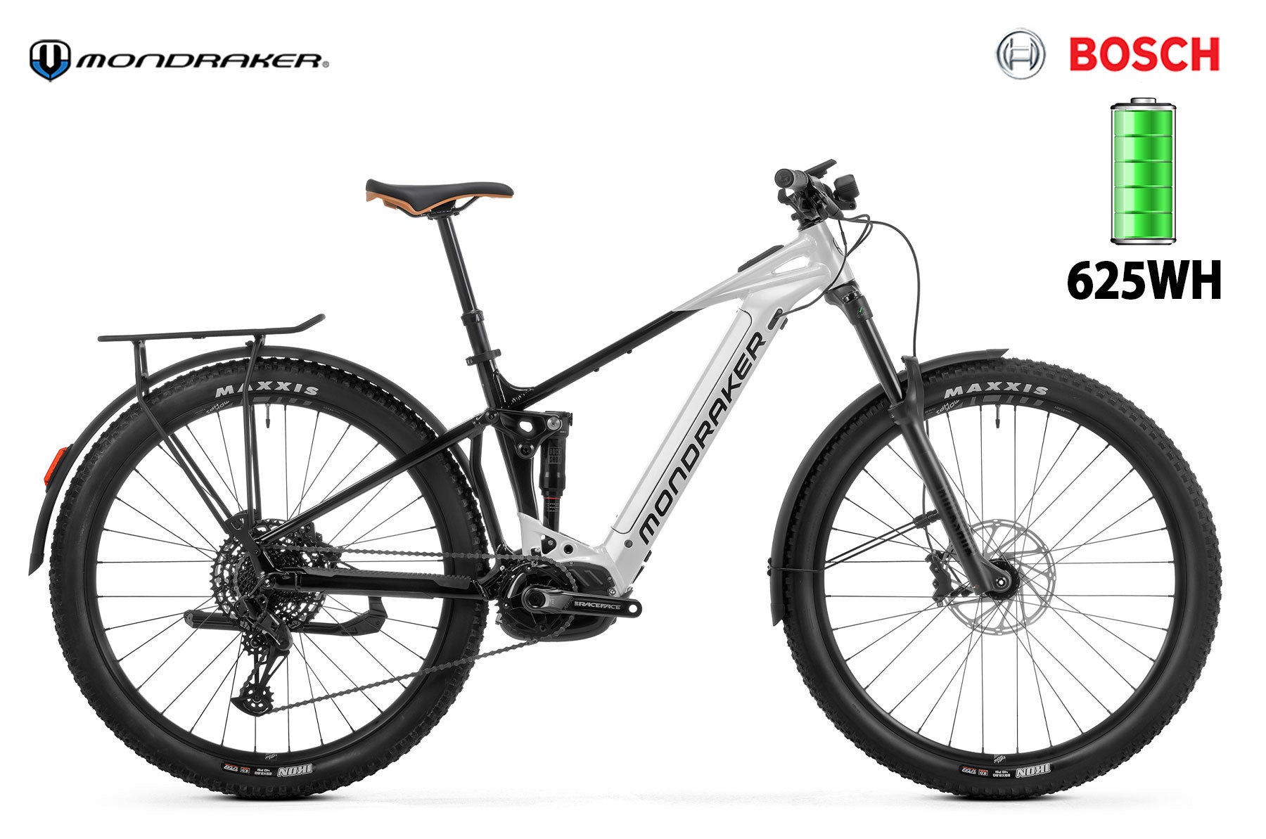 Mondraker Chaser X Crystal White - Premium Bikeshop