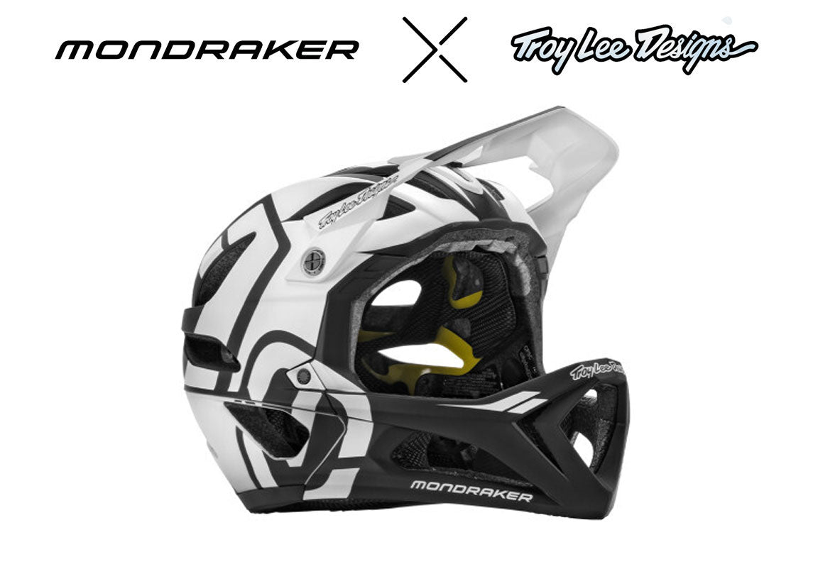 Mondraker Troy Lee® Design Helm MDK-TLD Stage white black
