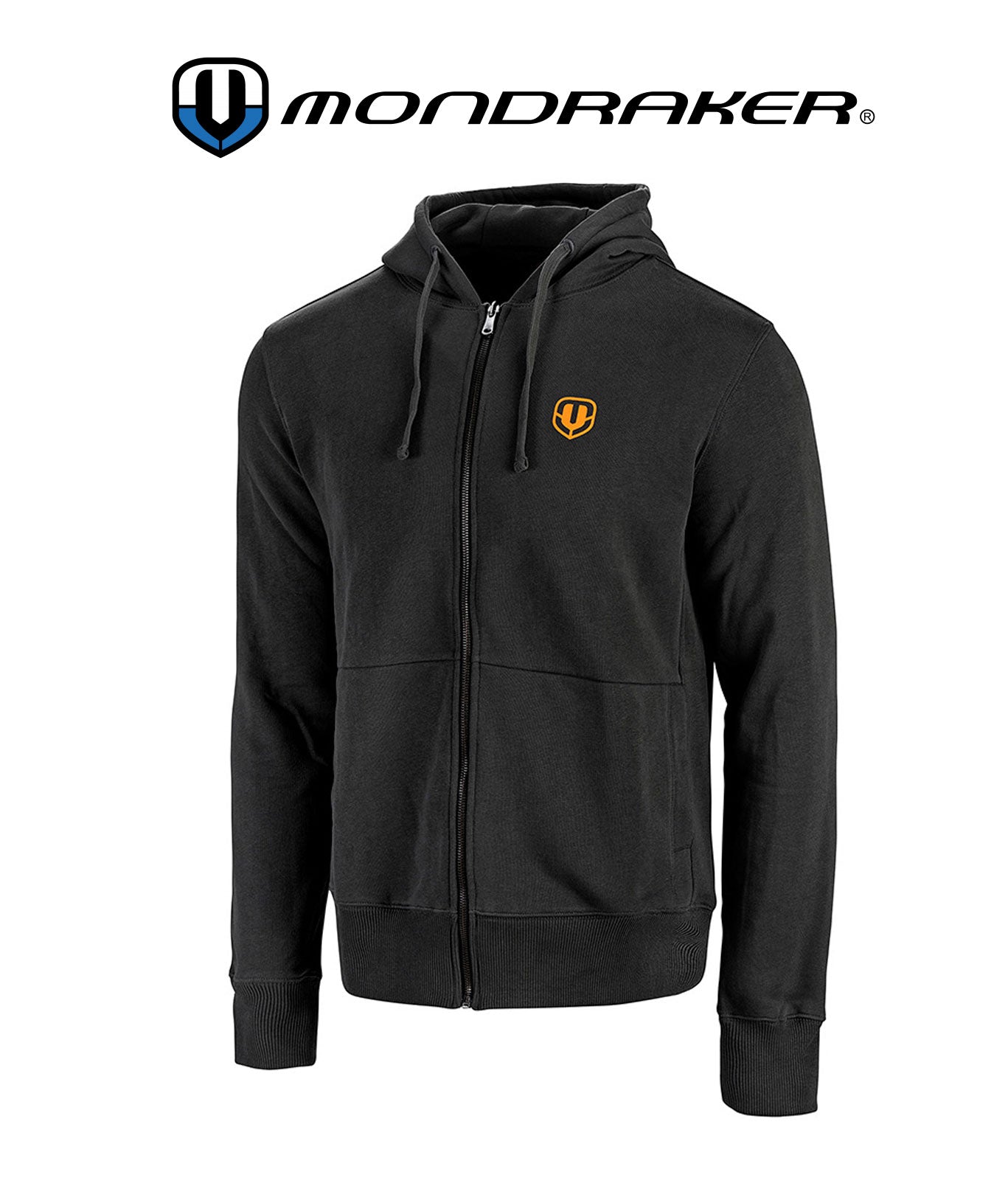 Mondraker Company Zipper Hoodie vortex grey - Premium Bikeshop