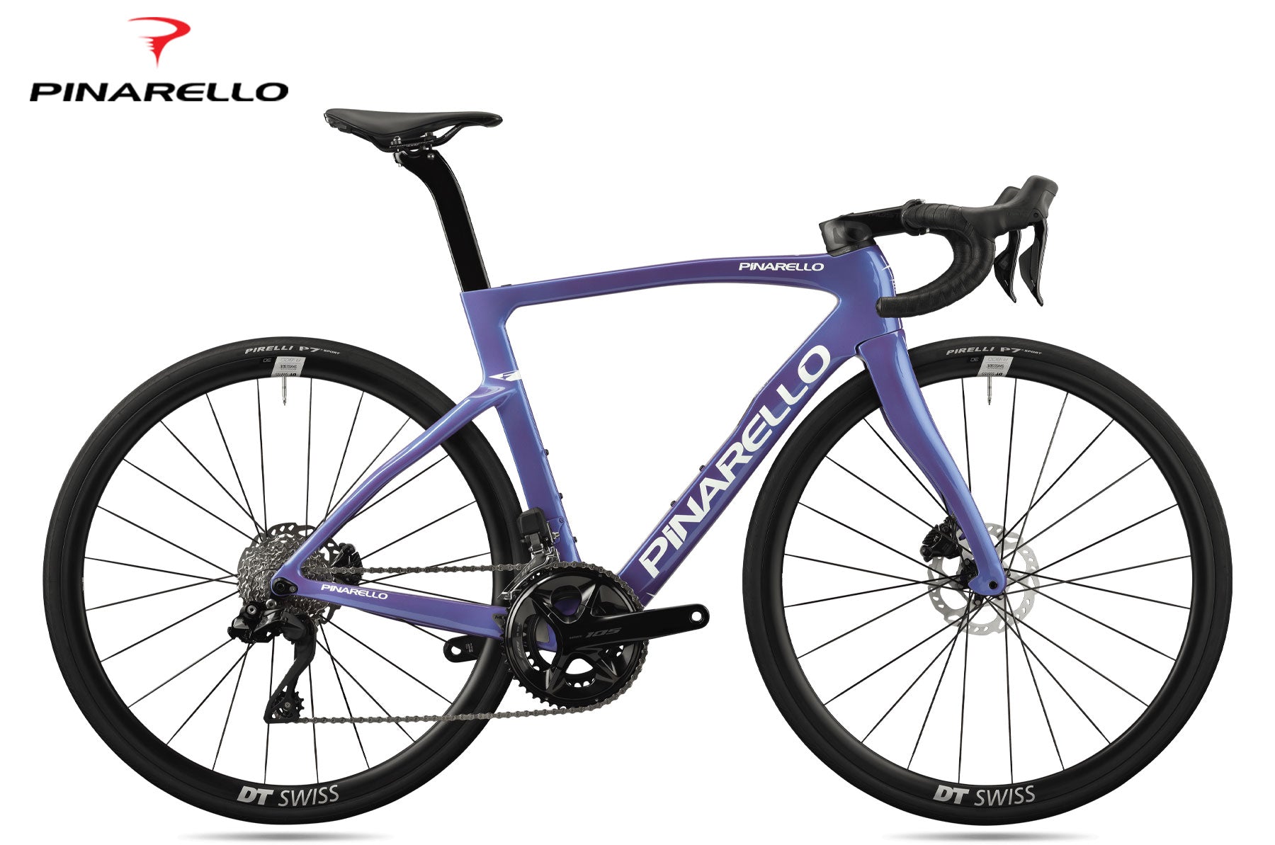 Pinarello F5 Disc Shimano 105 Di2 12S cobalt blue