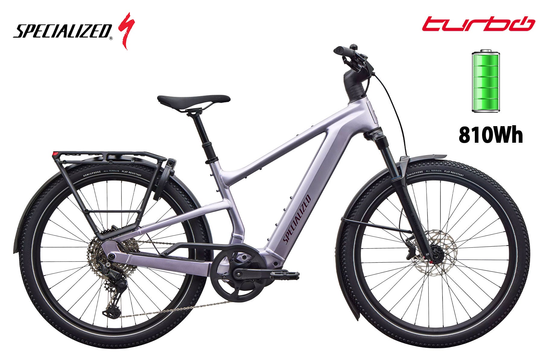 Specialized Turbo Vado 3 EVO 5.0 Gloss Amethyst Frost Metallic
