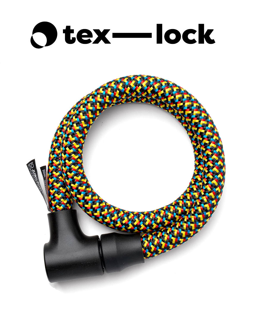 Tex-Lock Orbit Textil-Fahrradschloss Bauhaus Edition - Premium Bikeshop