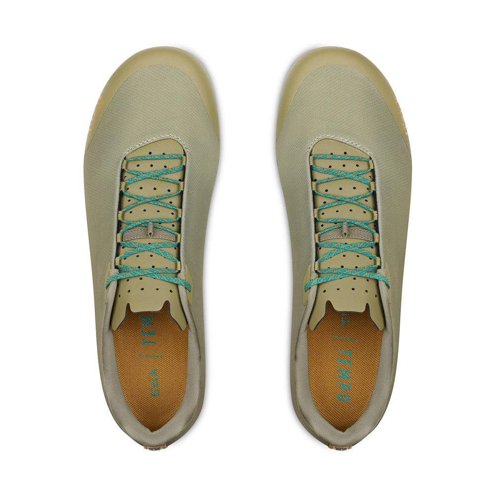 Fizik Tempo Beat Rennradschuhe Salbei Grün / Desert
