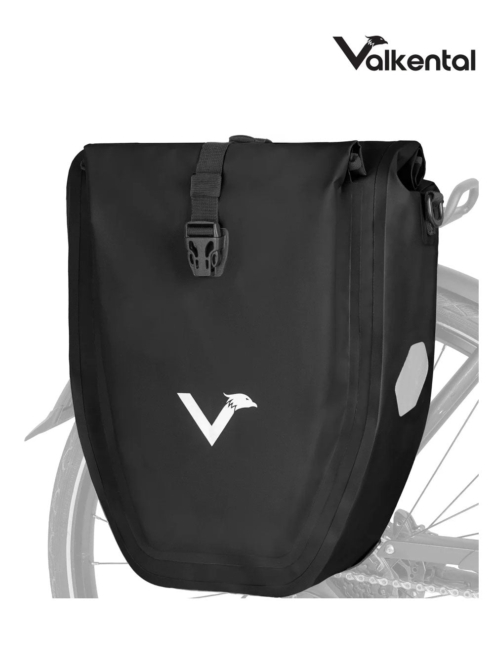 Valkental Bike Bag 32l black - Premium Bikeshop