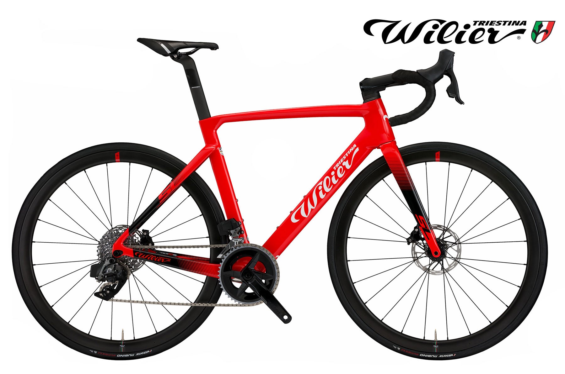 Wilier Cento 10 SL RIVAL AXS NDR38 M RD/BK - Premium Bikeshop