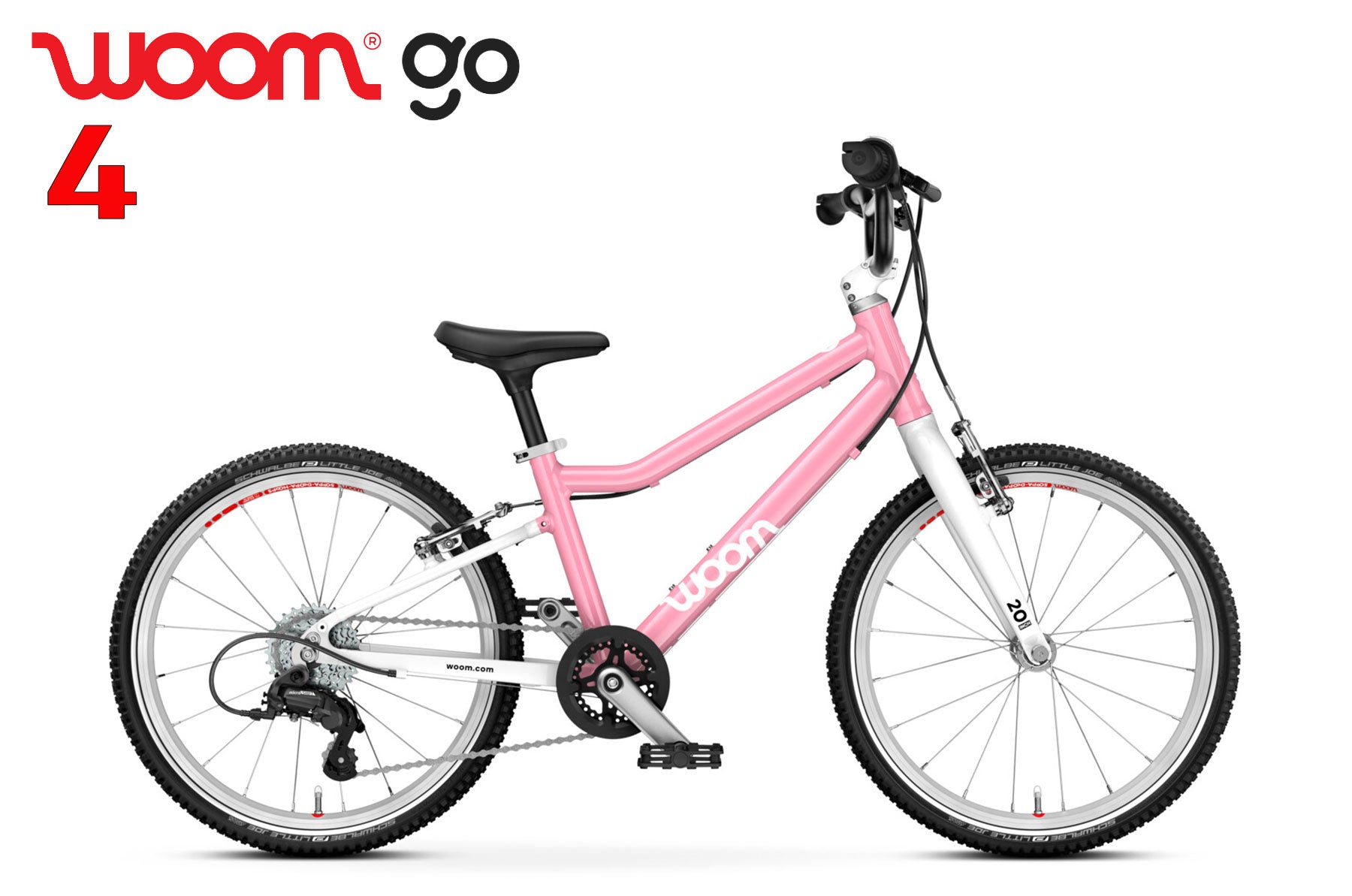 WOOM GO 4 powder pink - Premium Bikeshop