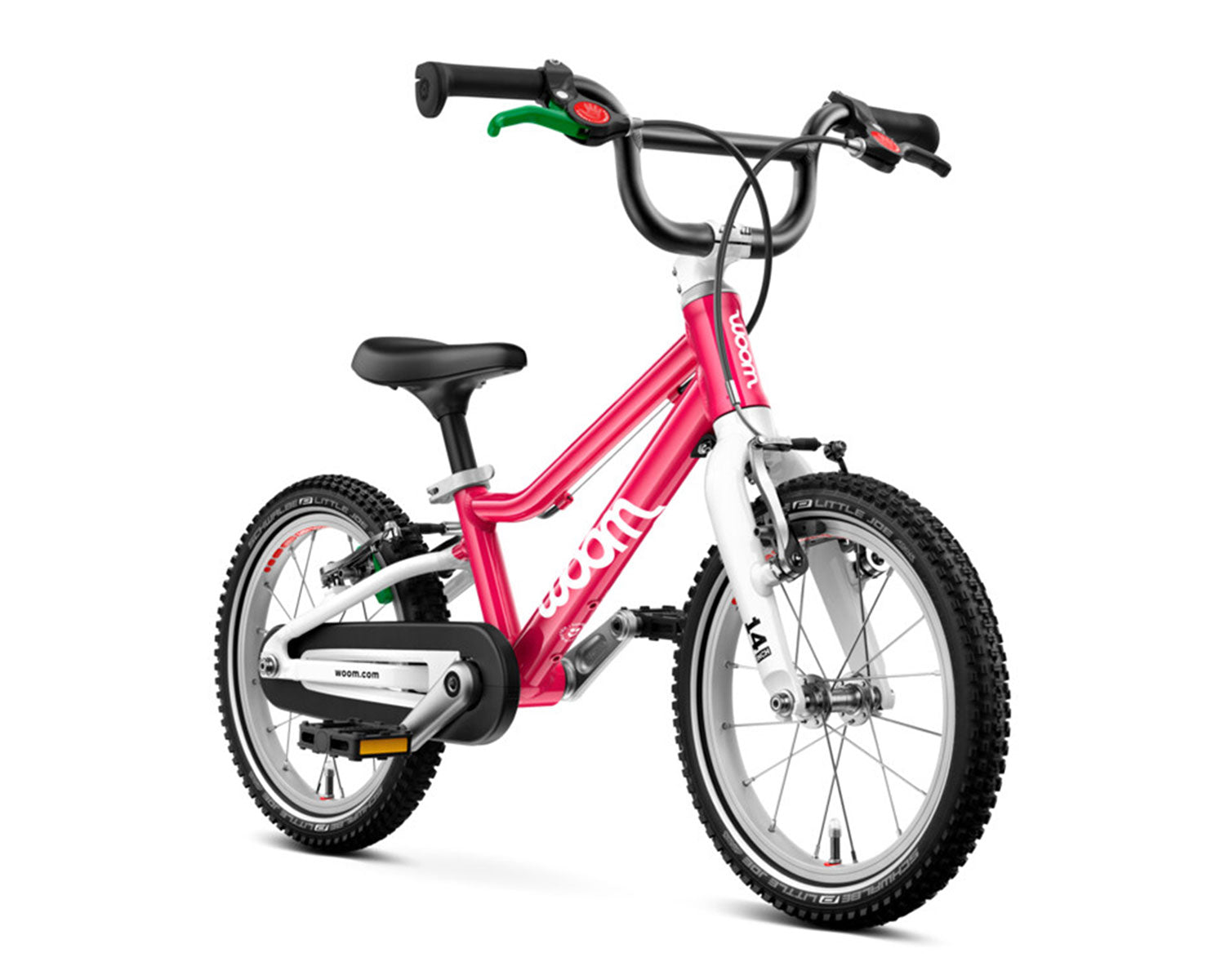 hamburg woom fahrrad WOOM GO 2 hot pink