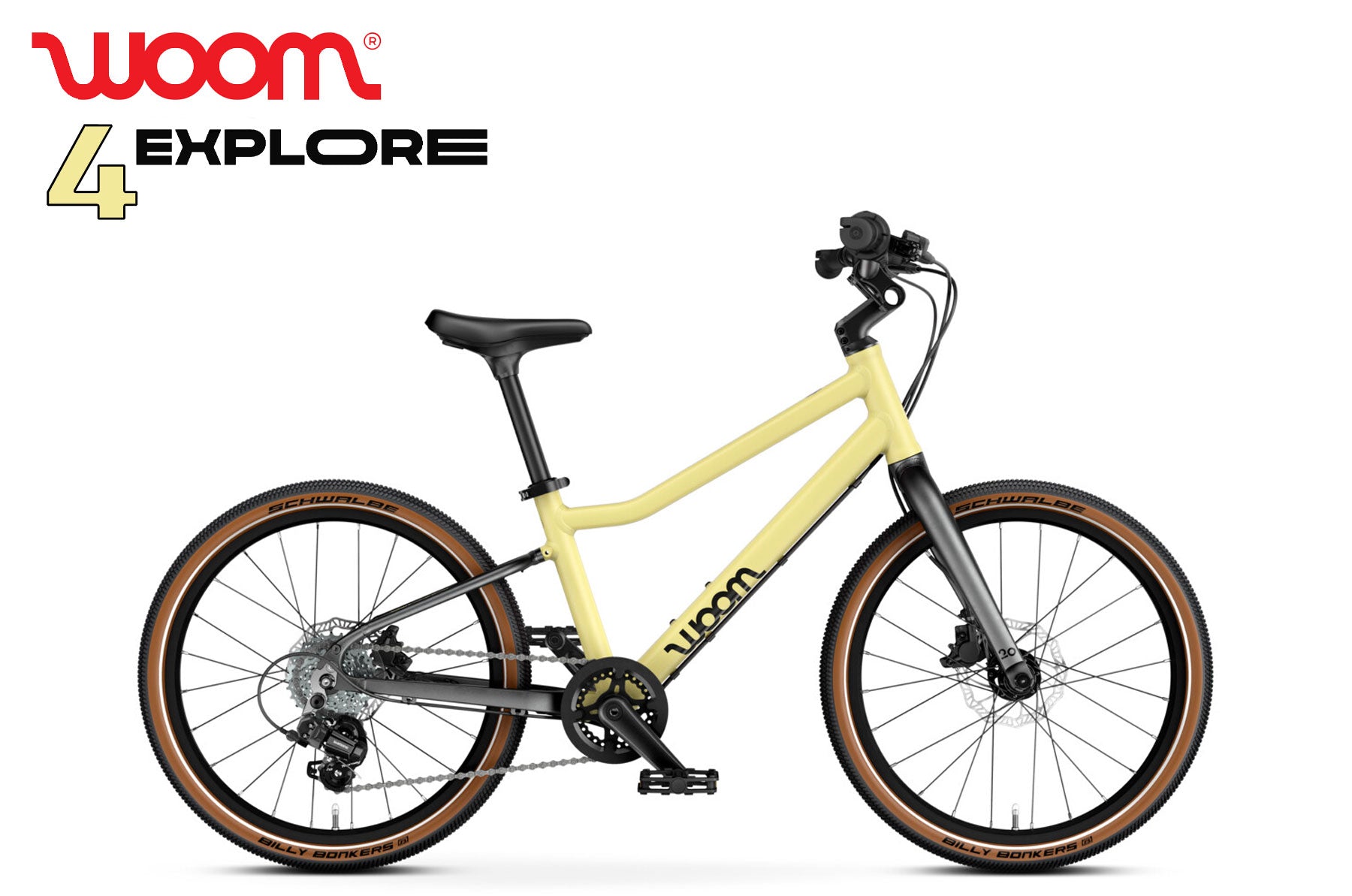 WOOM ® Explore 4 mellow yellow Limited Edition