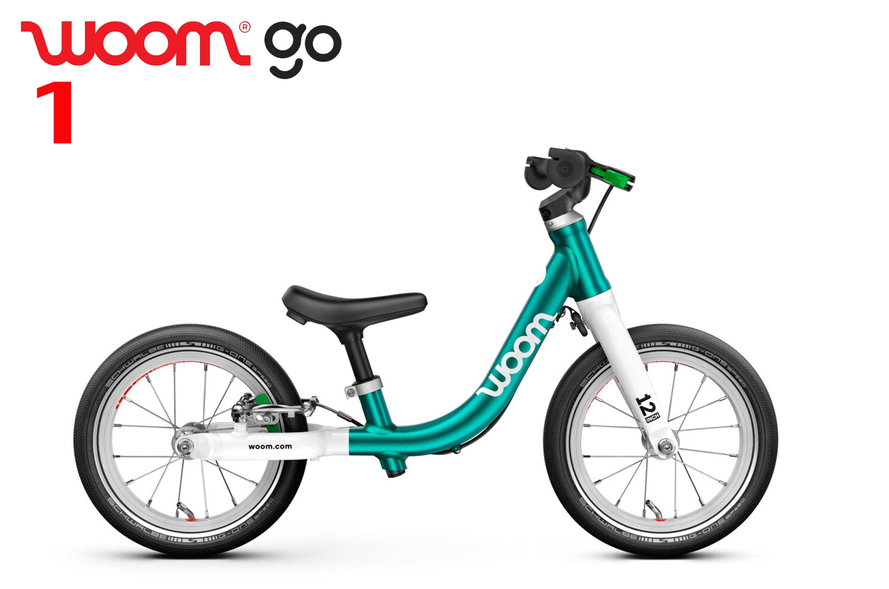 WOOM GO 1 metallic turquoise