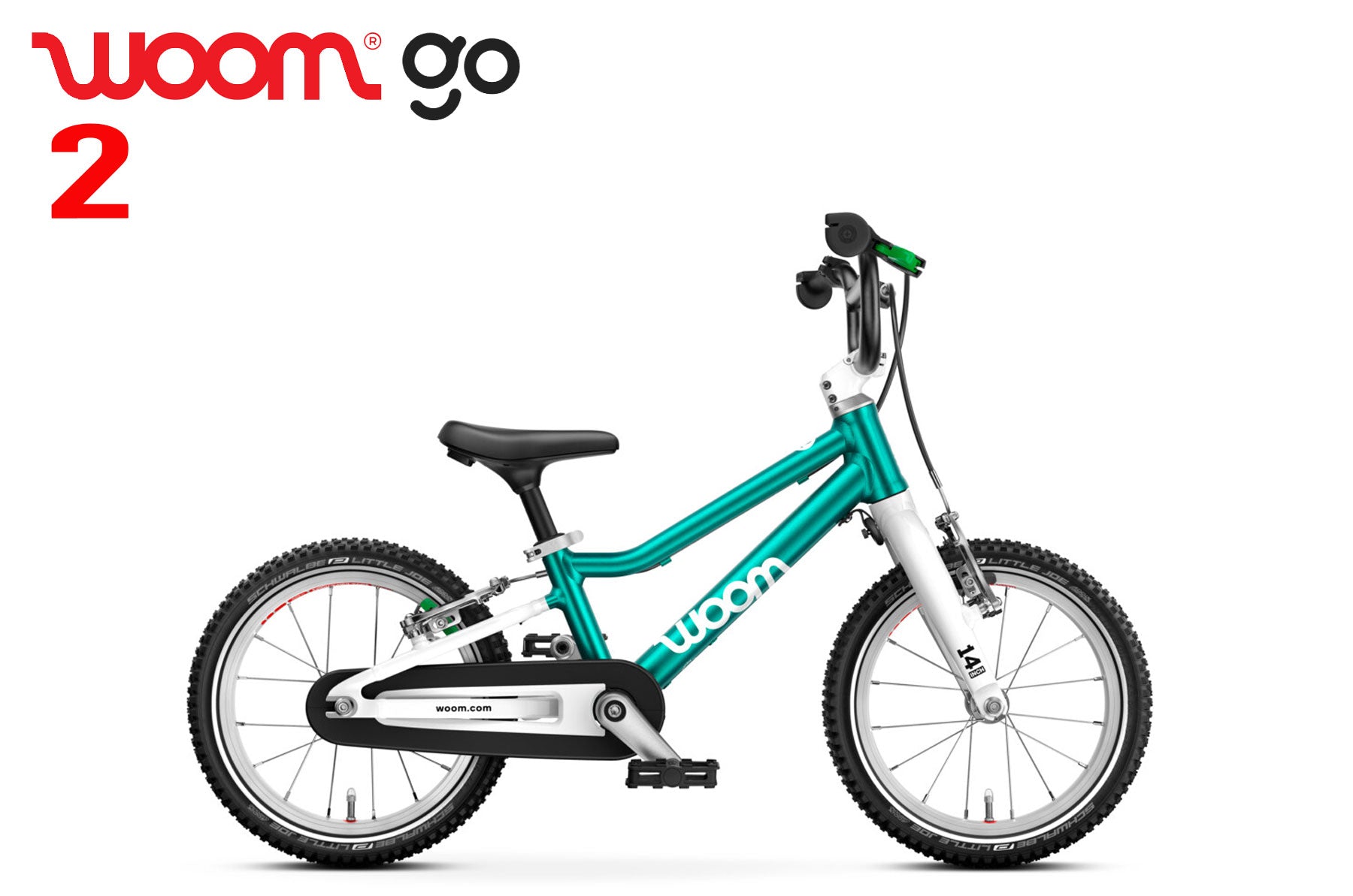 WOOM GO 2 metallic turquoise