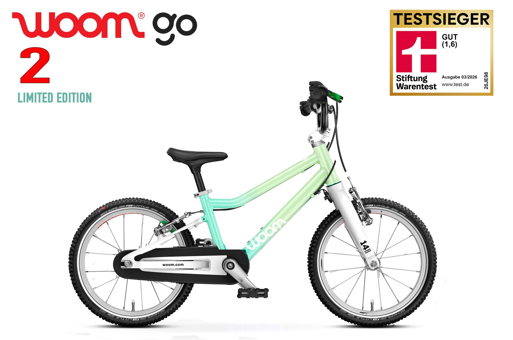 WOOM GO 2 spearmint crush - Premium Bikeshop