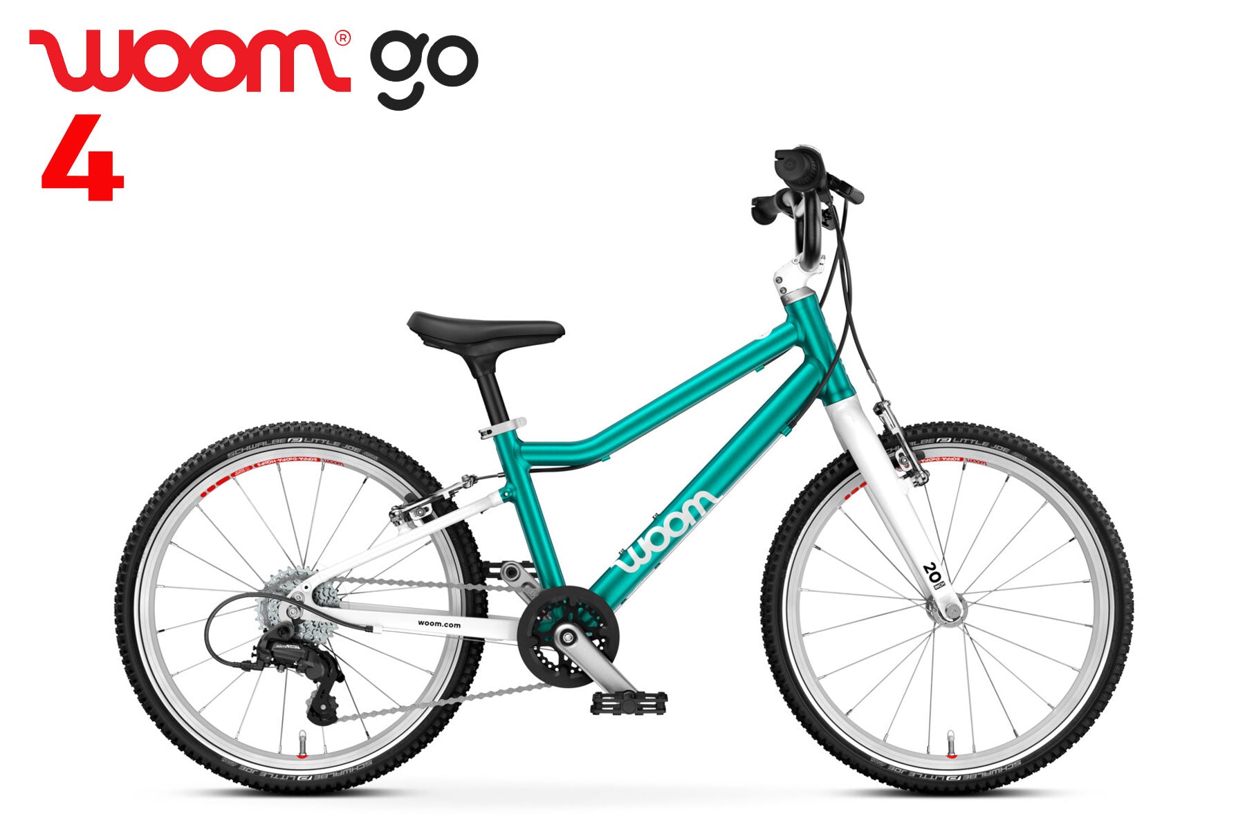 WOOM GO 4 metallic turquoise