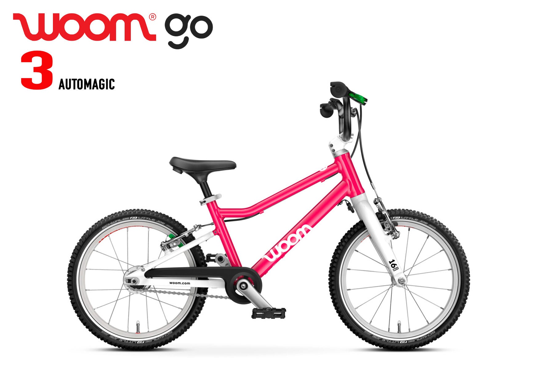 WOOM GO 3 Automagic hot pink