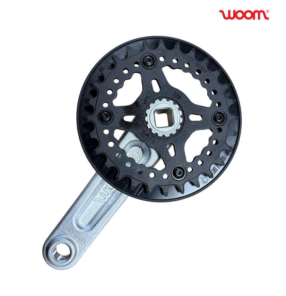 WOOM® original crank silver