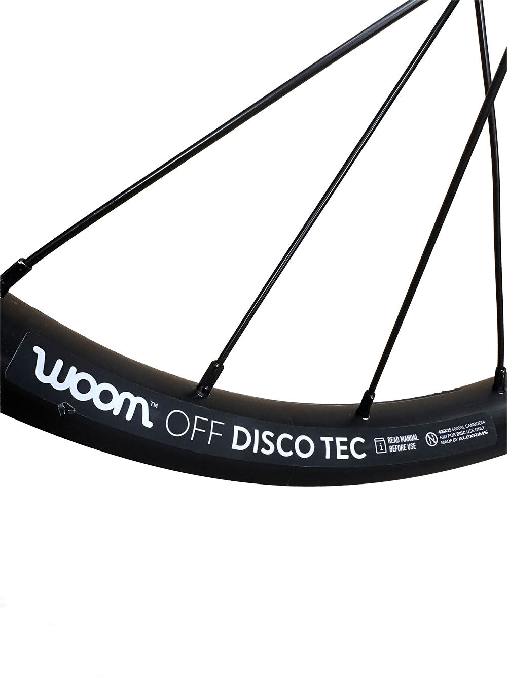 WOOM OFF 4 Orginal Laufrad rear
