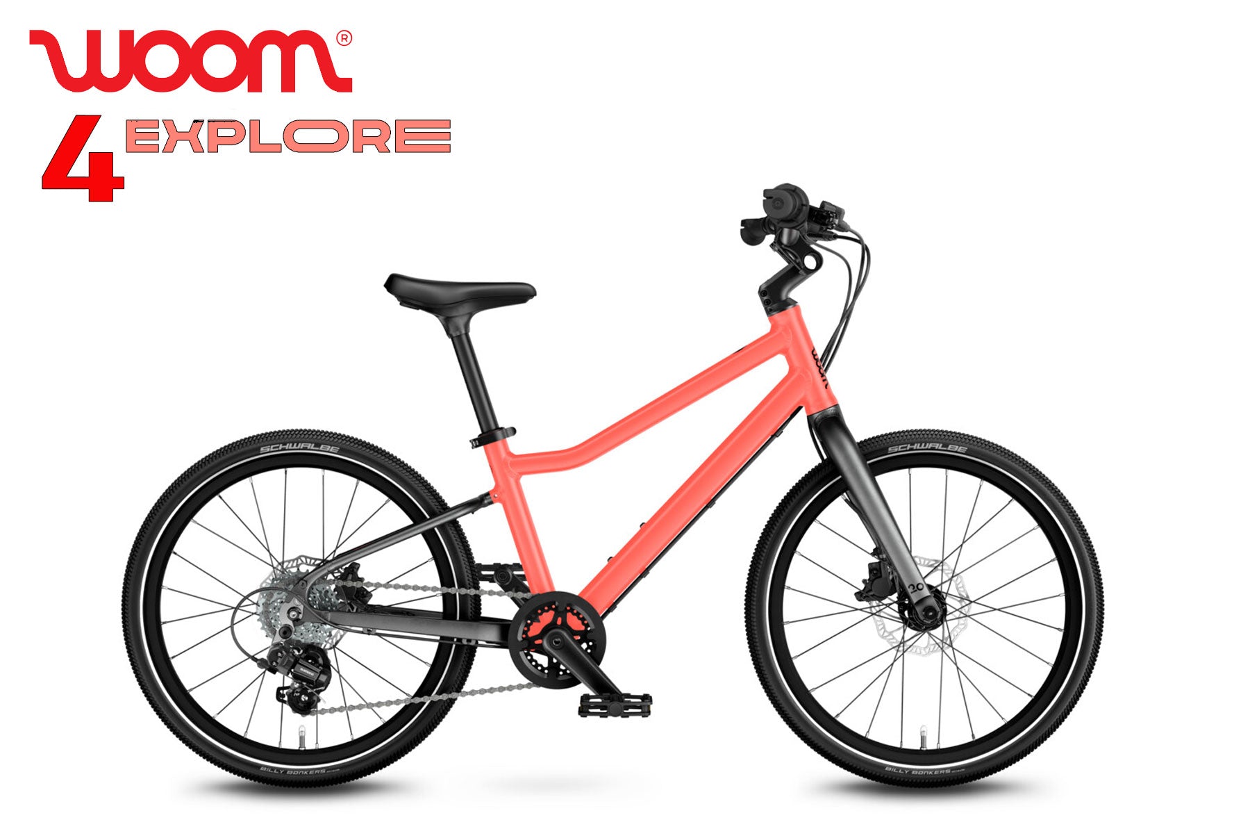 WOOM® Explore 4 neon coral