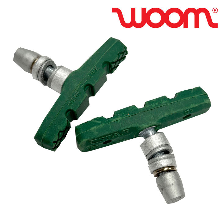 WOOM® Bremsbelag V-Brake green - Premium Bikeshop