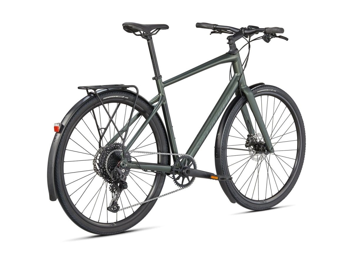 Specialized Sirrus X 4.0 EQ, oak green-black reflective 2022 - Premium Bikeshop