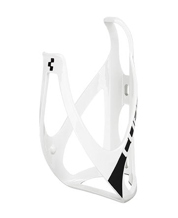 CUBE Flaschenhalter HPP glossy white black - Premium Bikeshop