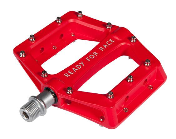 RFR Pedale Flat CMPT red - Premium Bikeshop