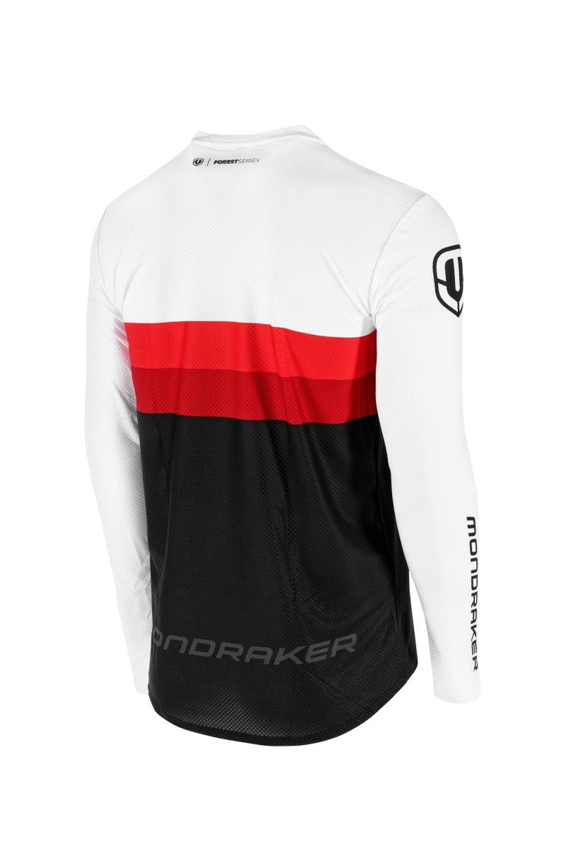 Mondraker Enduro Shirt langarm black flame red - Premium Bikeshop