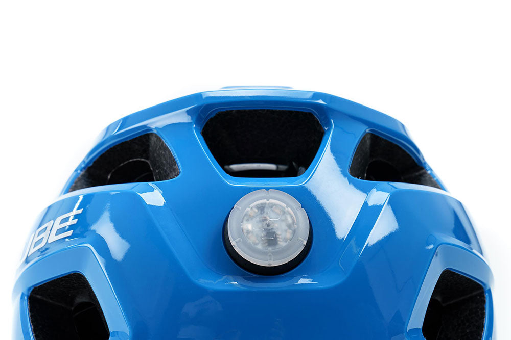 CUBE Helm LINOK glossy blue´n´red - Premium Bikeshop