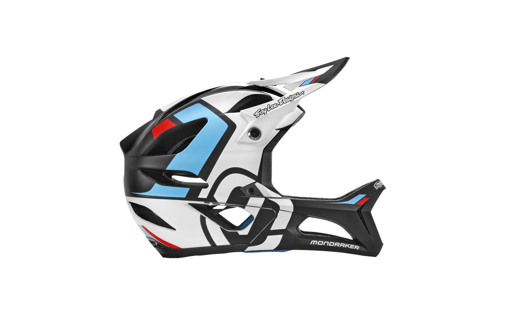 Mondraker Troy Lee® Design Helm MDK-TLD Stage white Racing - Premium Bikeshop
