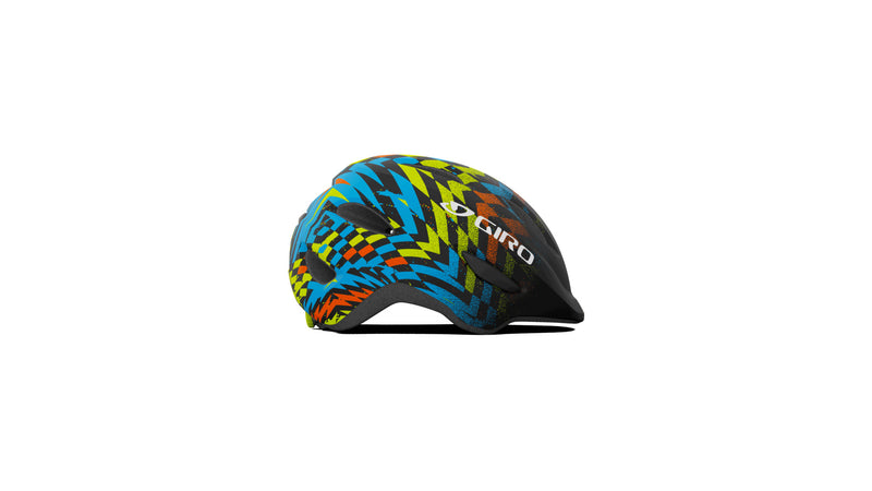 GIRO SCAMP Kinderhelm matte black check fade - Premium Bikeshop