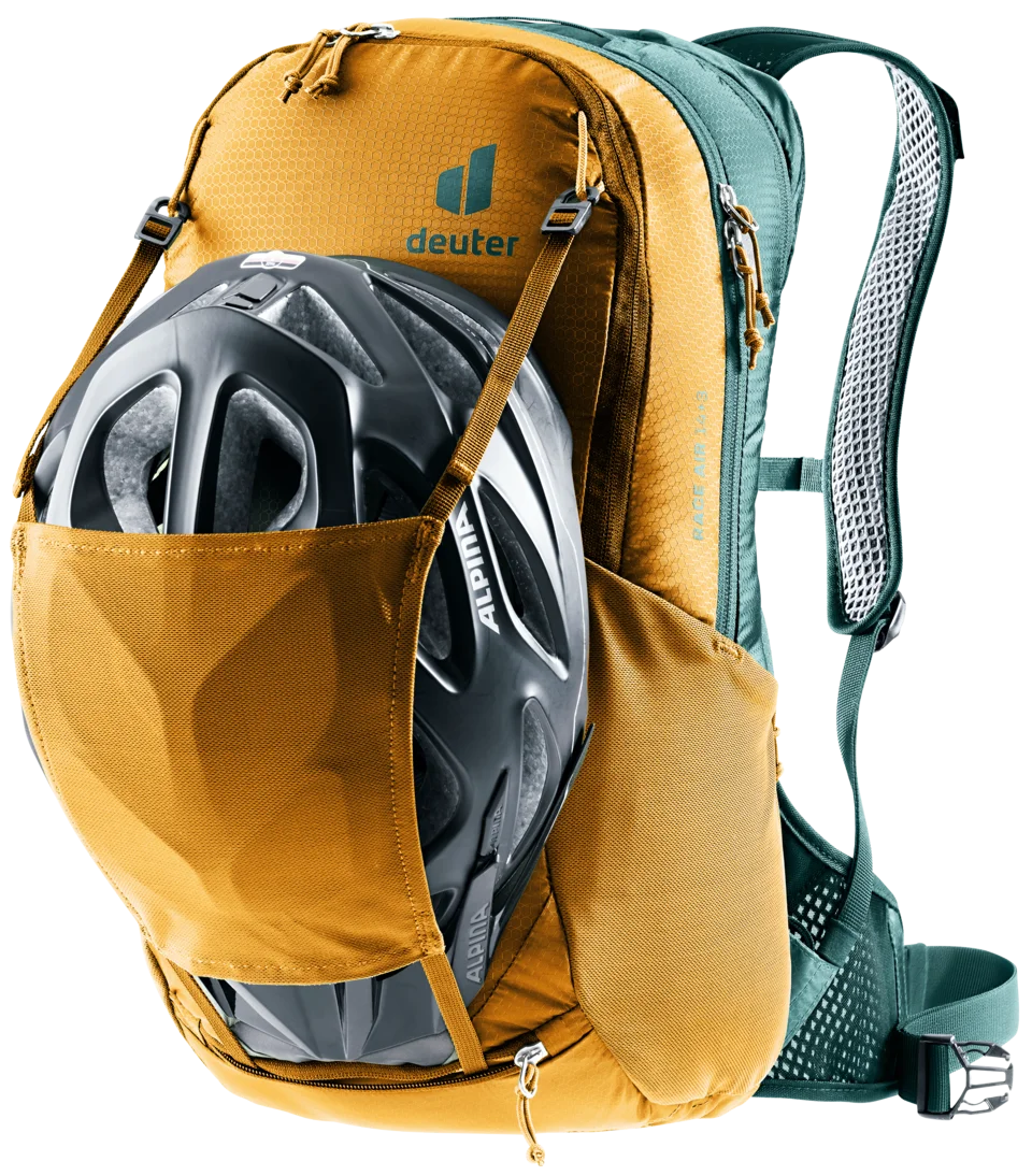 Deuter Race Air 14+3 Rucksack - cinnamon-deepsea - Premium Bikeshop