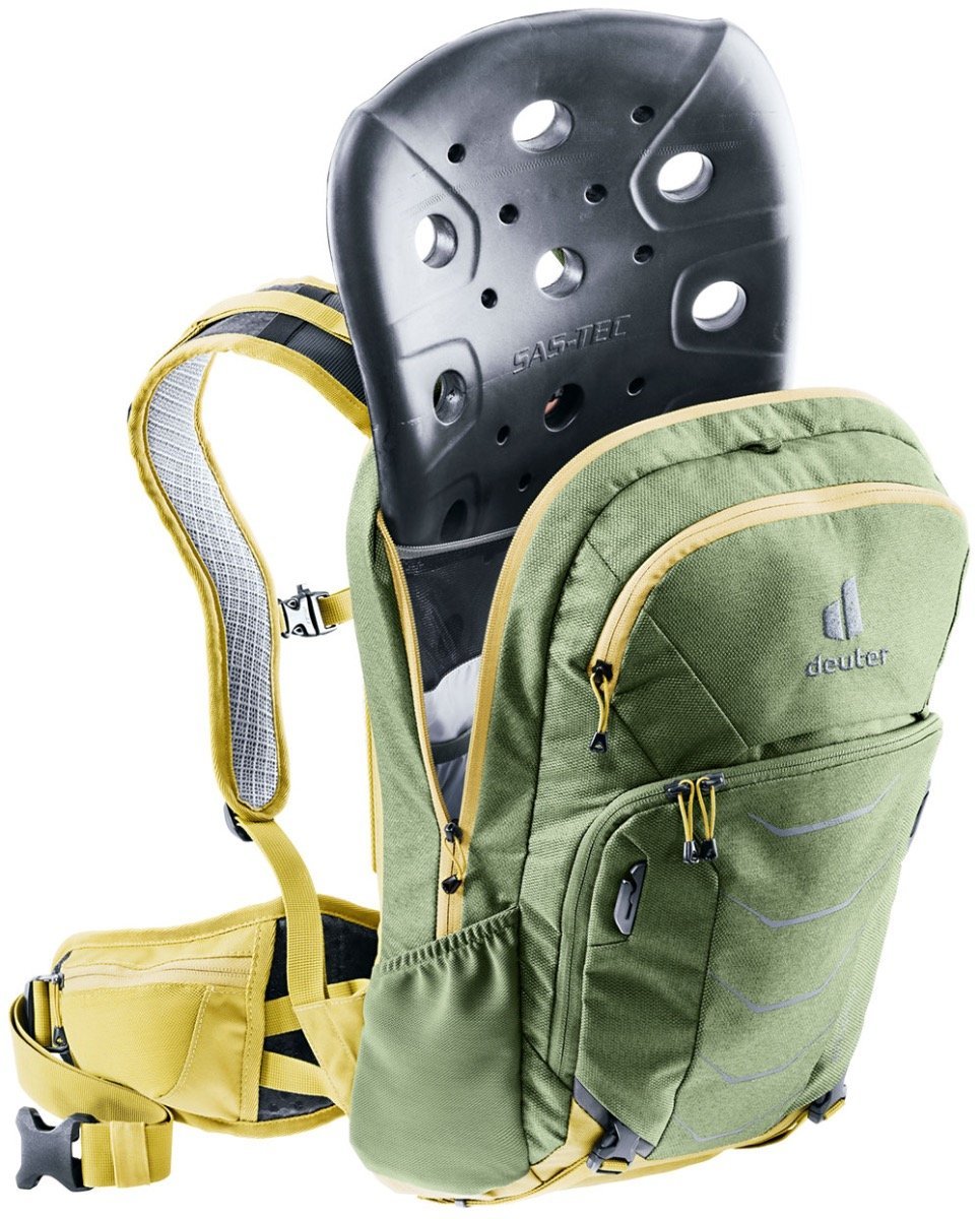 DEUTER ATTACK 16 | Fahrradrucksack khaki-turmeric - Premium Bikeshop