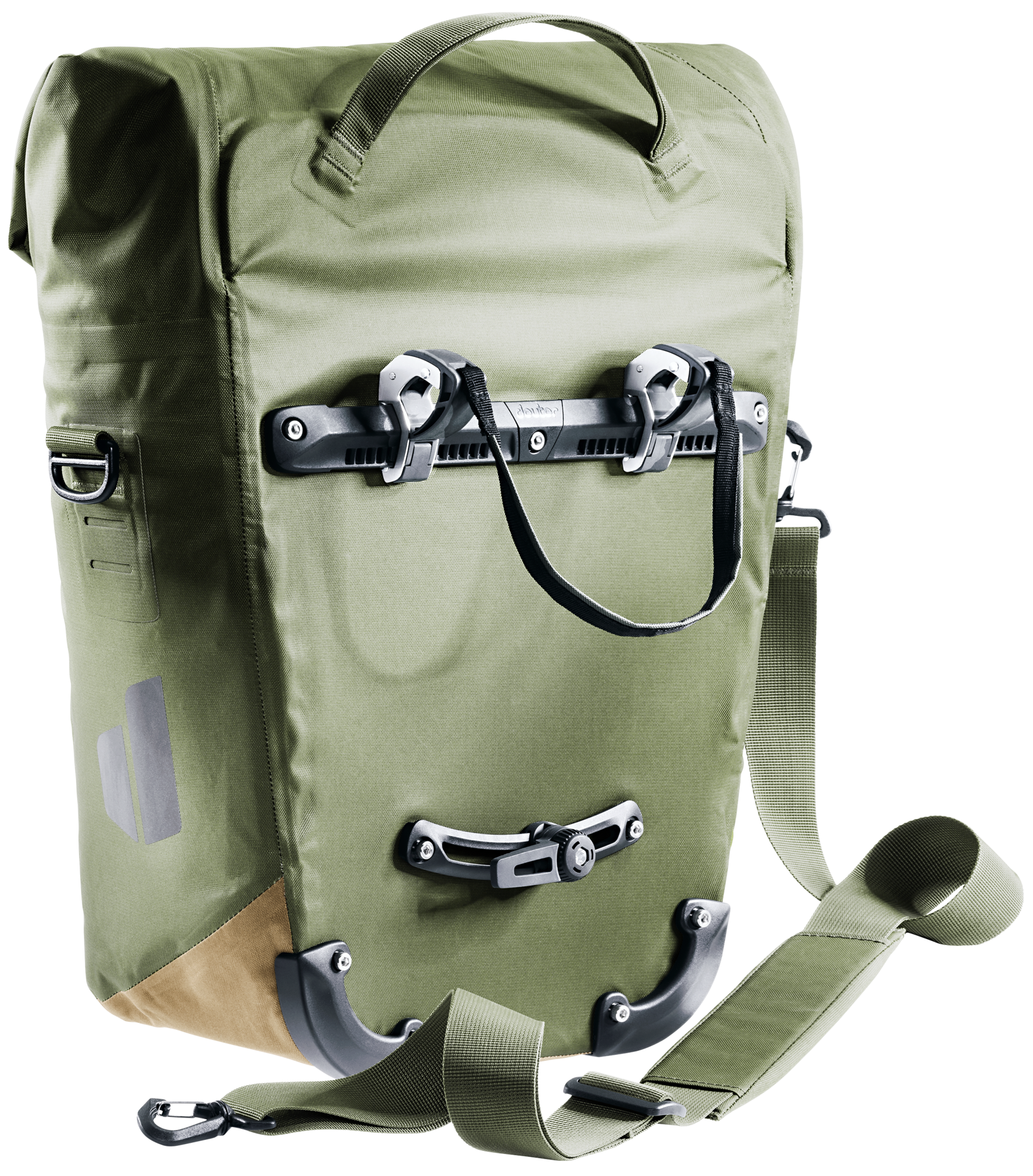 Deuter Mainhattan  17+10 Fahrradtasche khaki-clay - Premium Bikeshop