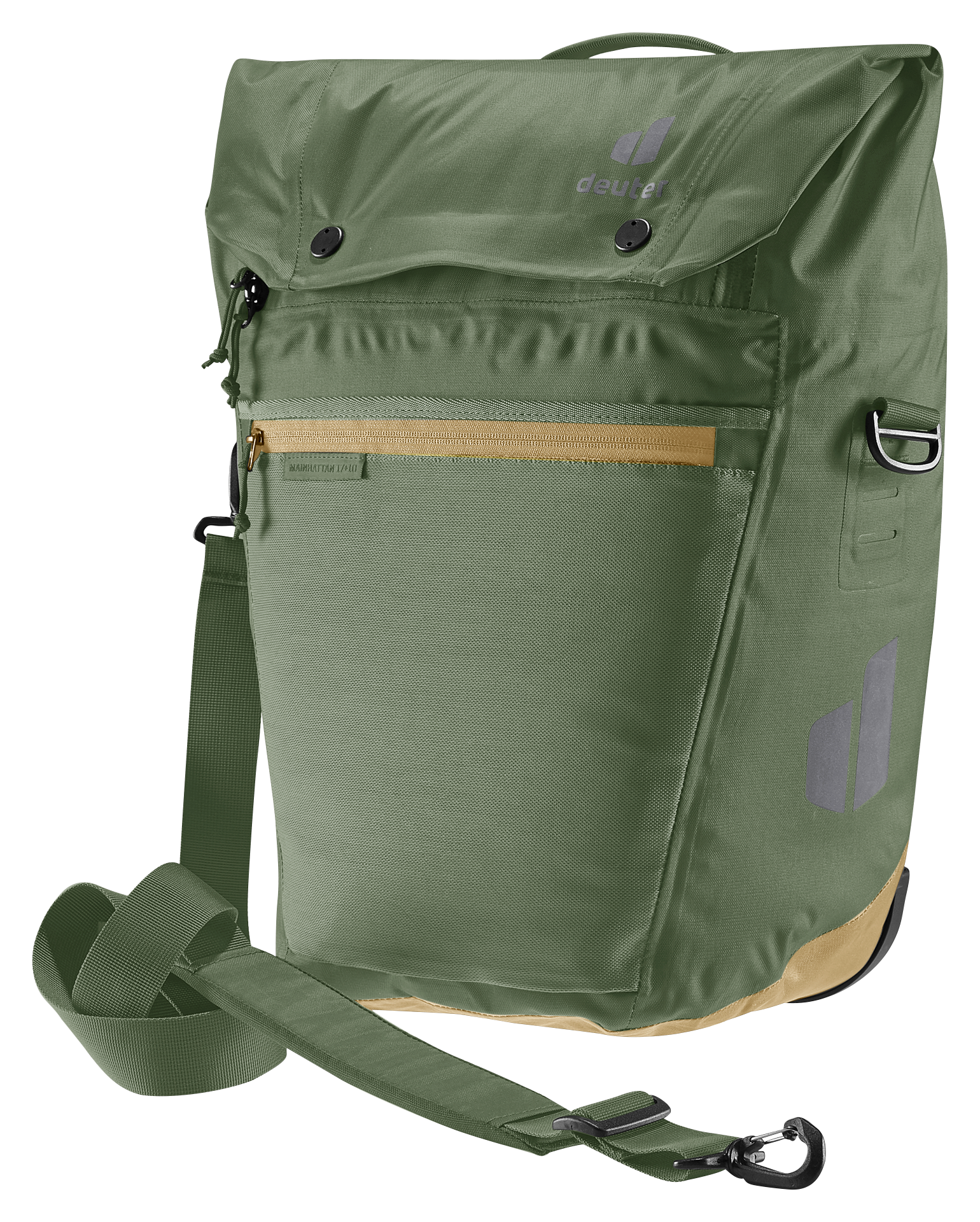 Deuter Mainhattan  17+10 Fahrradtasche khaki-clay - Premium Bikeshop