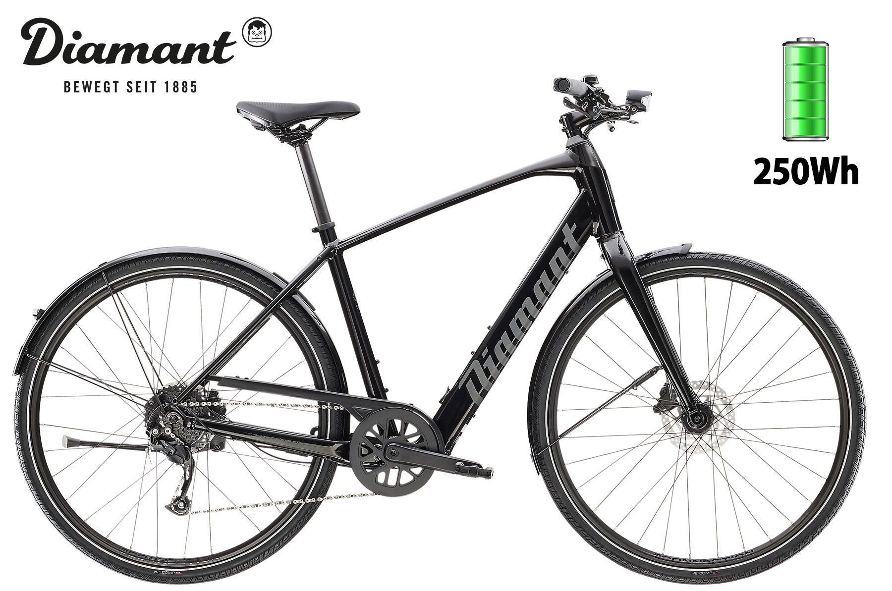 Diamant 365 Tiefschwarz 2023 - Premium Bikeshop