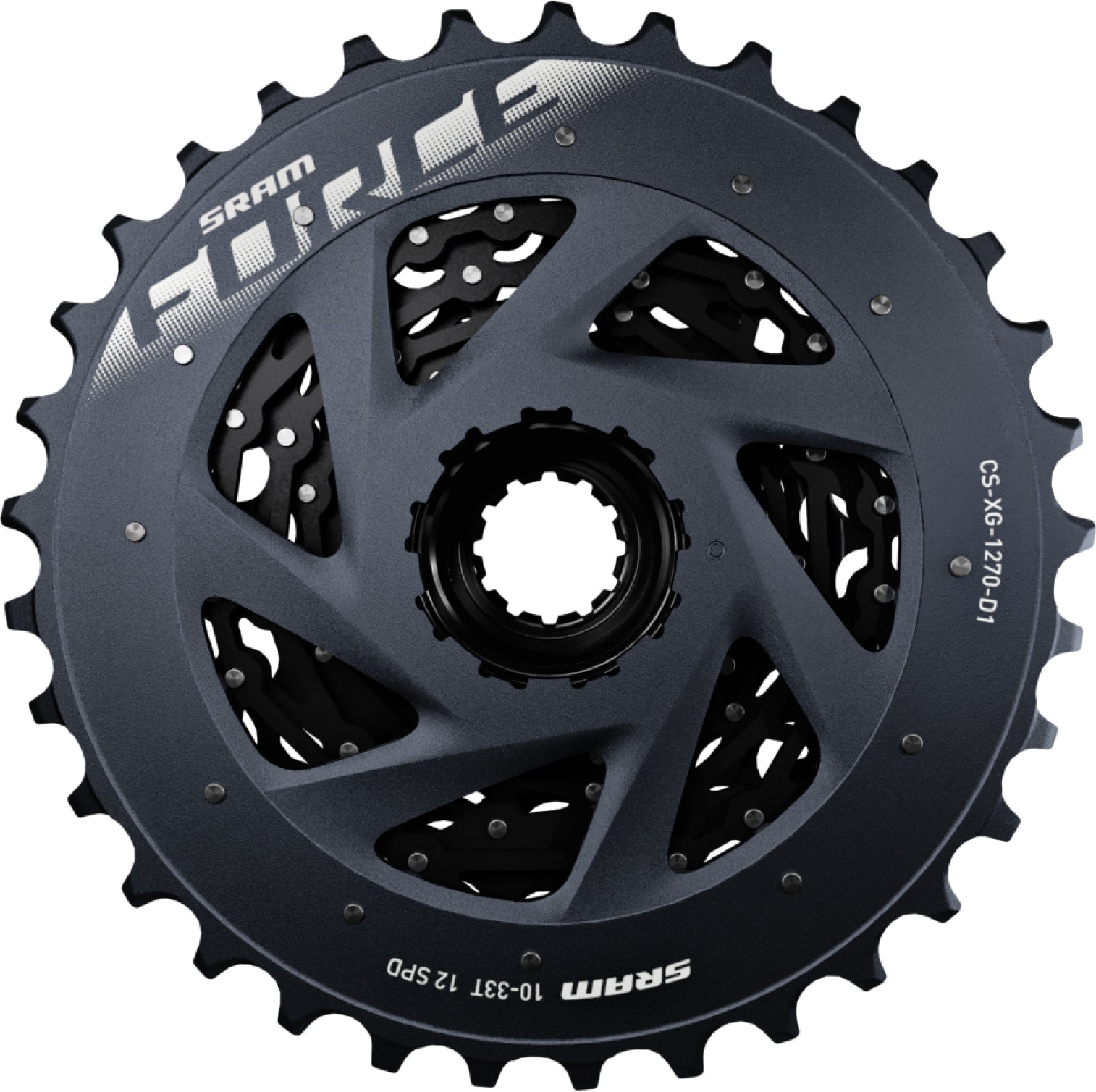 SRAM Kassette XG-1270 X-Range schwarz - Premium Bikeshop