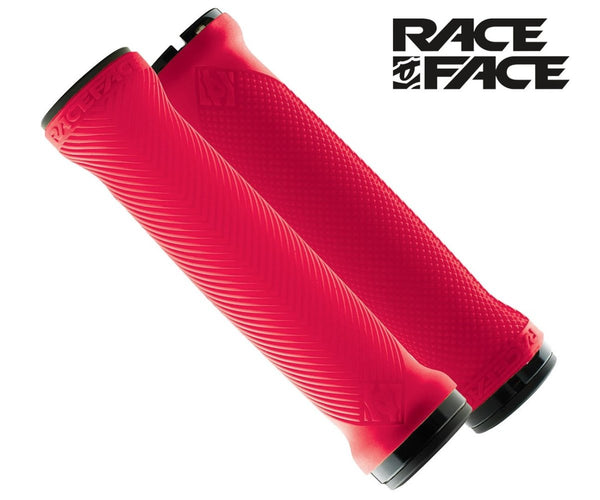 RACE FACE Love Handle Lock On Lenkergriffe red - Premium Bikeshop