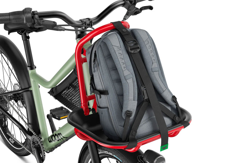 WOOM NOW 4 moss green / formular red - Premium Bikeshop