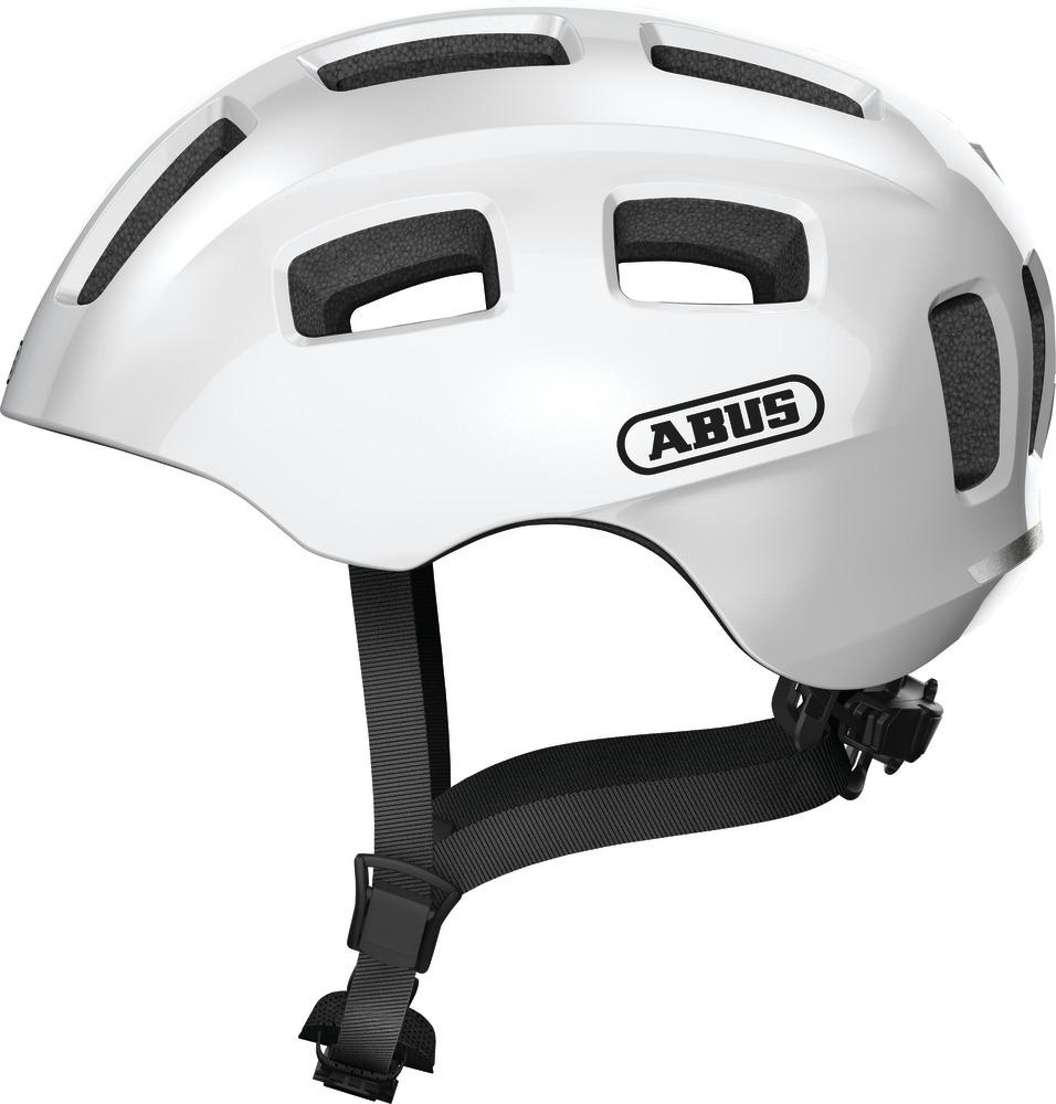 ABUS YOUN-I 2.0 pearl white - Premium Bikeshop