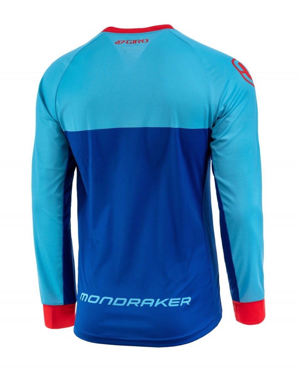 MONDRAKER ROUST LONG SLEEVE JERSEY by Giro blue red - Premium Bikeshop